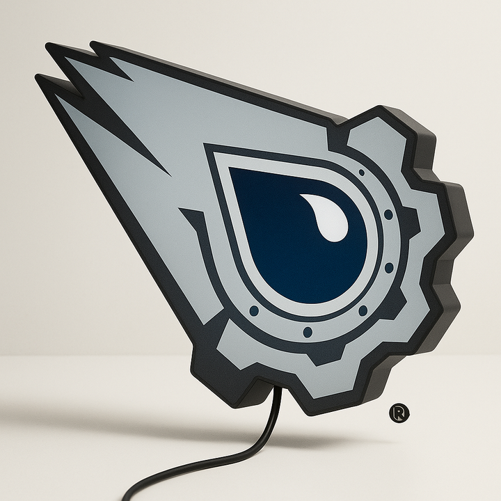 Edmonton Oilers Alternate Logo LED Sign