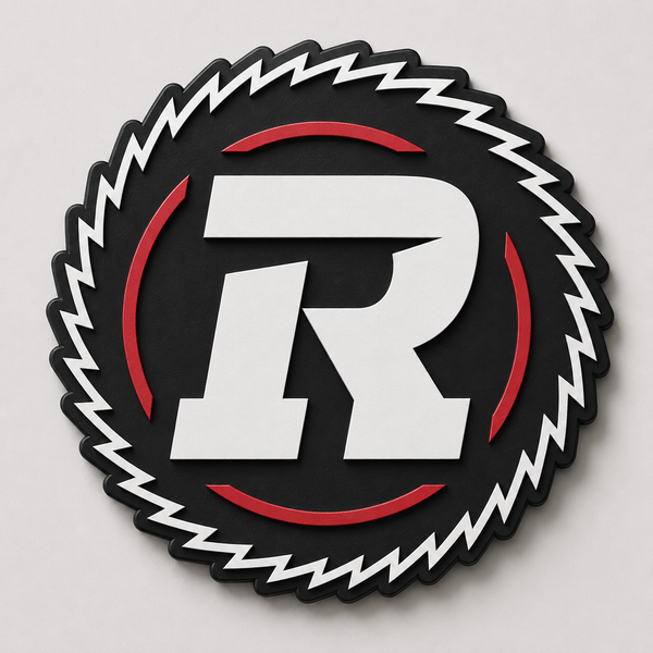 Ottawa Redblacks 3D Wall Plaque