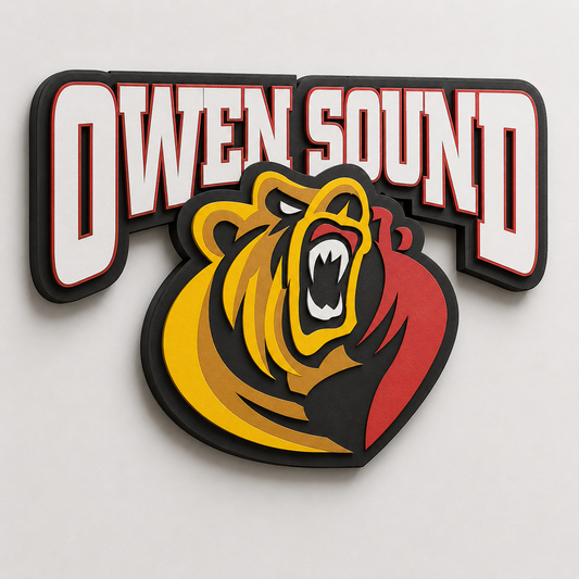 Owen Sound Attack 3D Wall Plaque