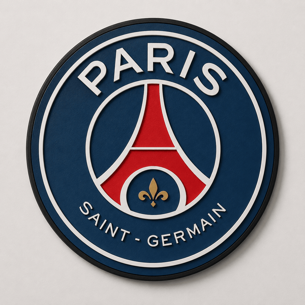 Paris Saint-Germain 3D Wall Plaque - Sign Guy