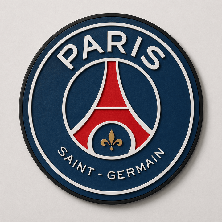 Paris Saint-Germain 3D Wall Plaque - Sign Guy