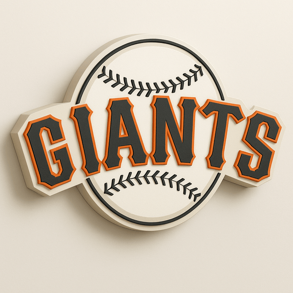San Francisco Giants 3D Wall Plaque - Sign Guy