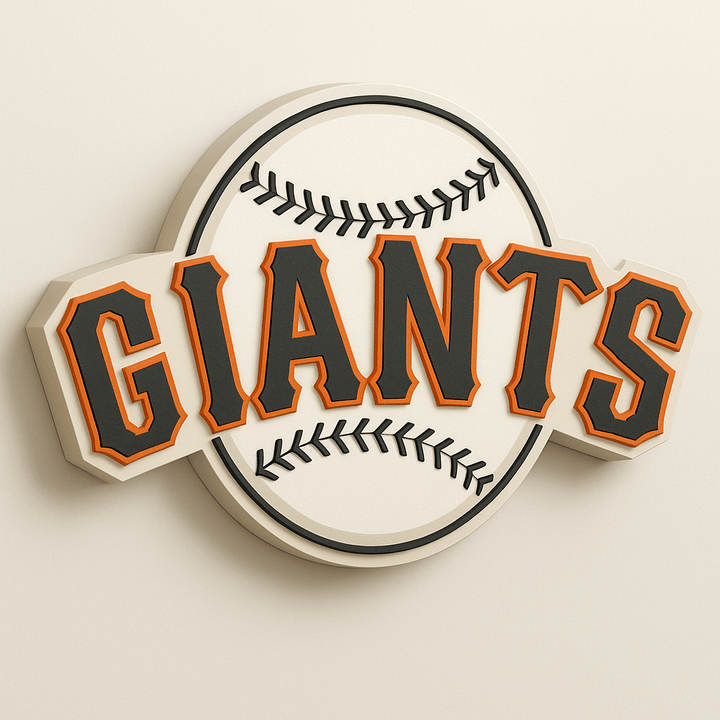 San Francisco Giants 3D Wall Plaque - Sign Guy