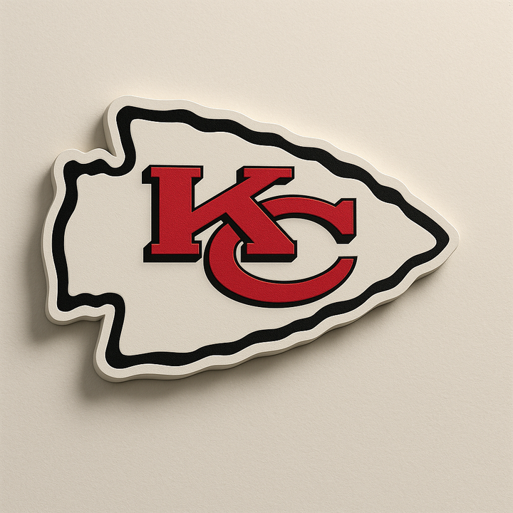 Kansas City Chiefs 3D Plaque