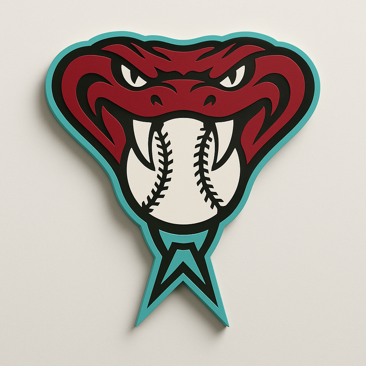 Arizona Diamondbacks 3D Plaque