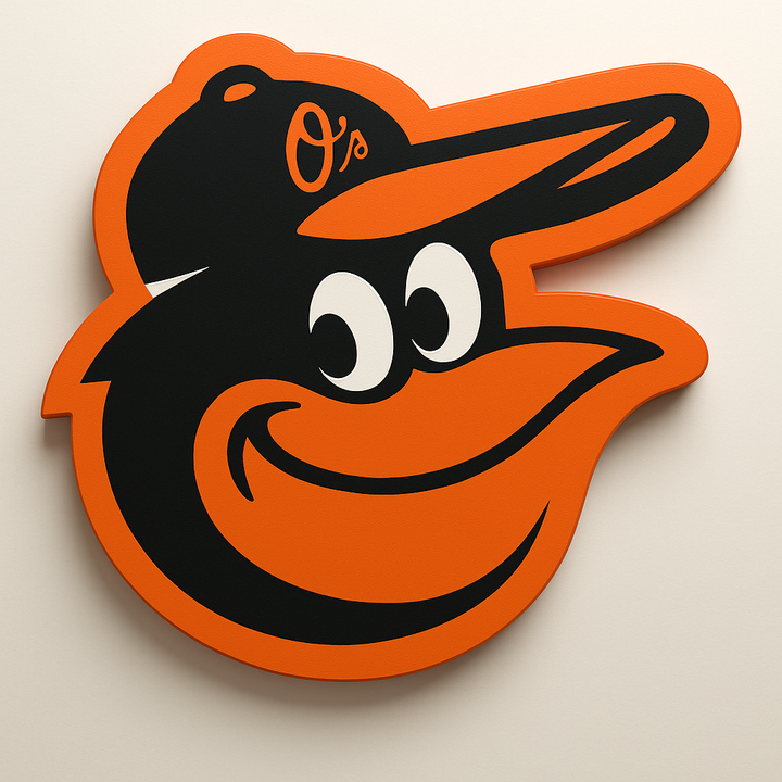 Baltimore Orioles 3D Plaque