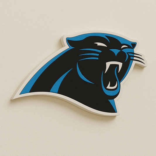 Carolina Panthers 3D Wall Plaque