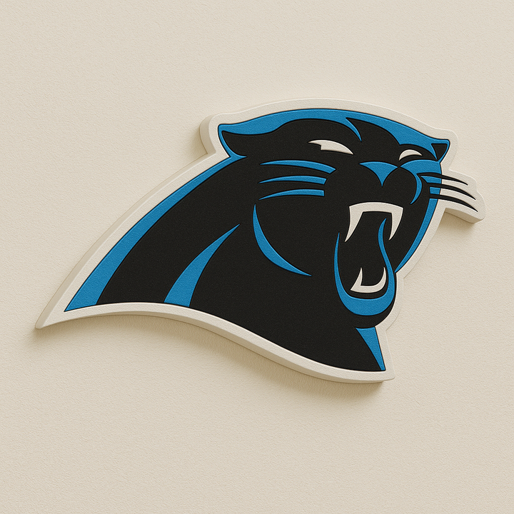 Carolina Panthers 3D Plaque