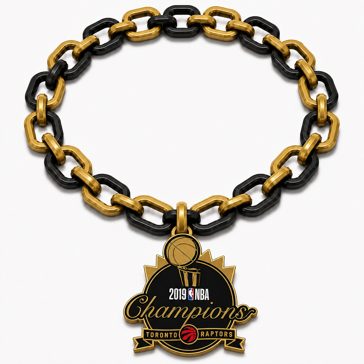 Toronto Raptors NBA Champions Classic Hype Chain by Sign Guy