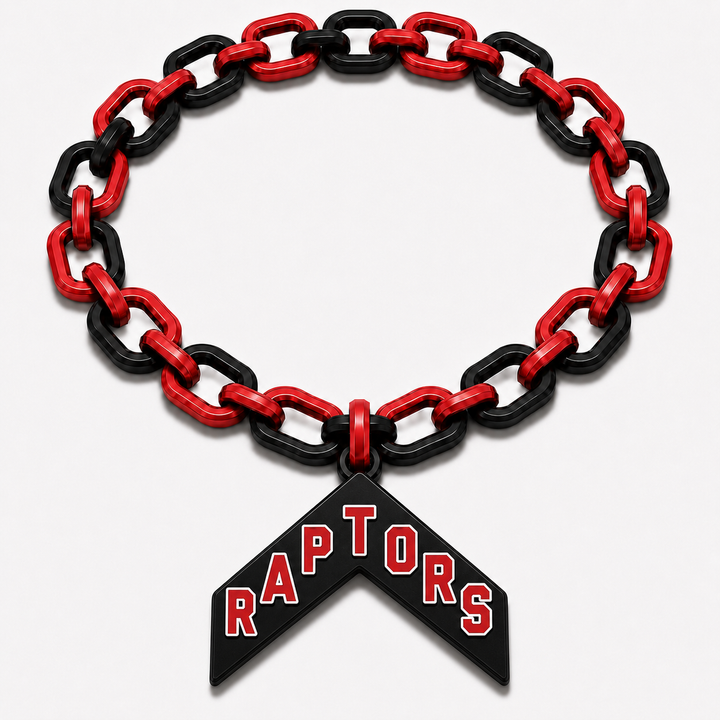 Toronto Raptors Wordmark Classic Hype Chain by Sign Guy