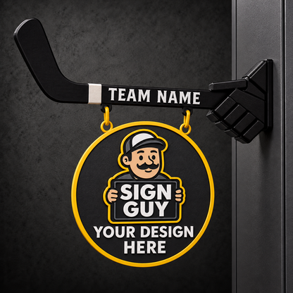 Custom Locker Room Hanging Sign