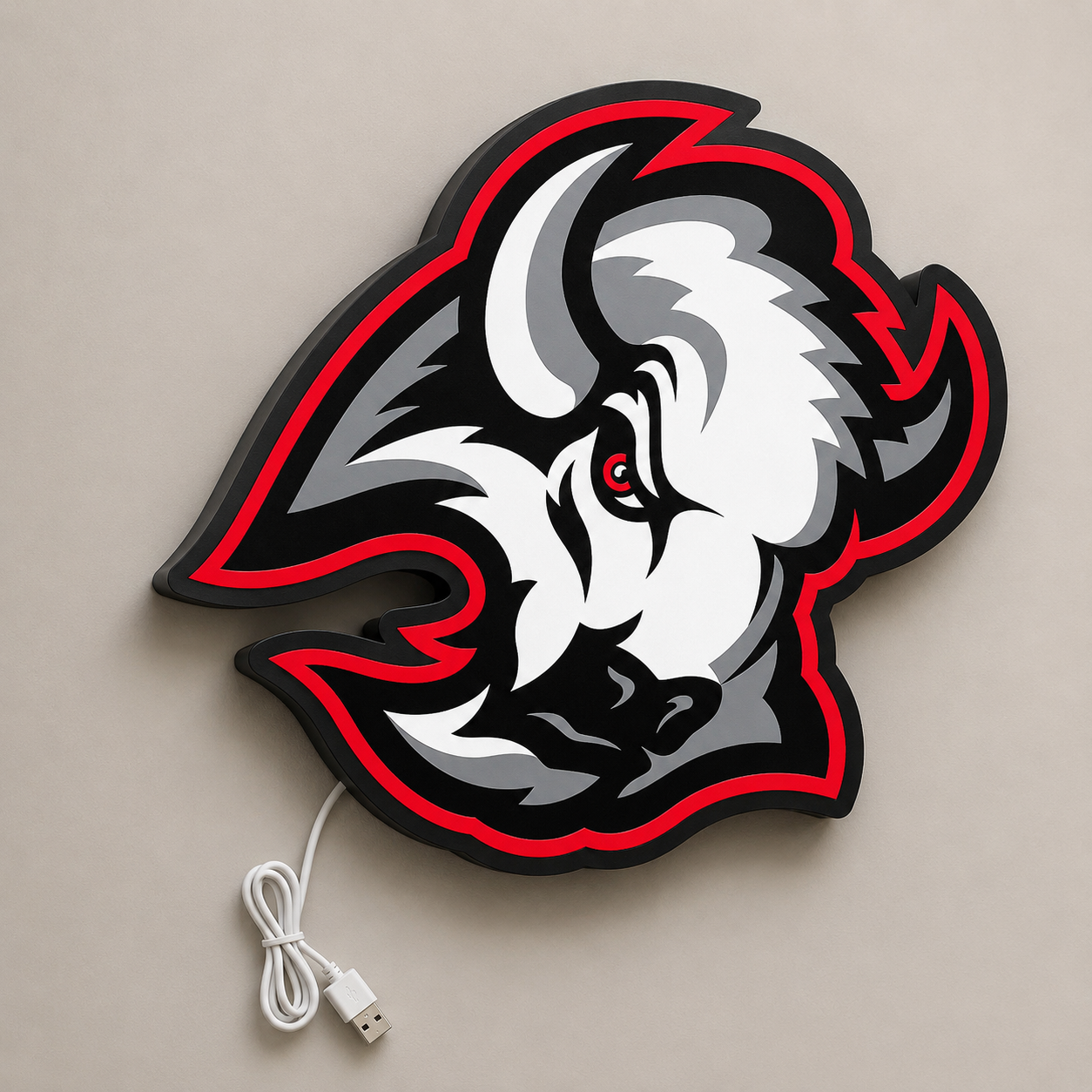 Buffalo Sabres Goathead LED Sign