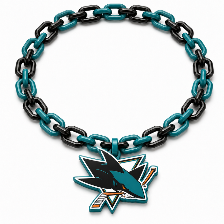 San Jose Sharks Classic Hype Chain by Sign Guy