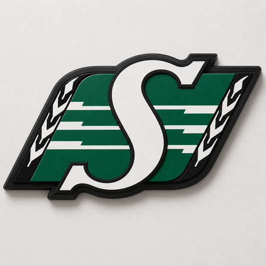 Saskatchewan Roughriders 3D Wall Plaque