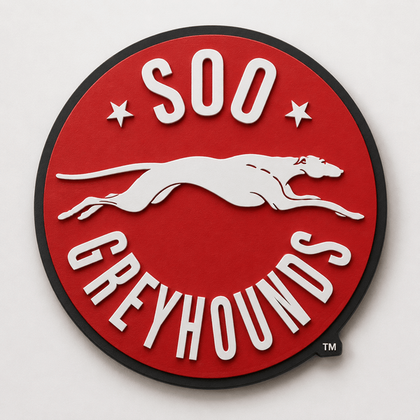 Sault Ste. Marie Greyhounds 3D Wall Plaque - Sign Guy