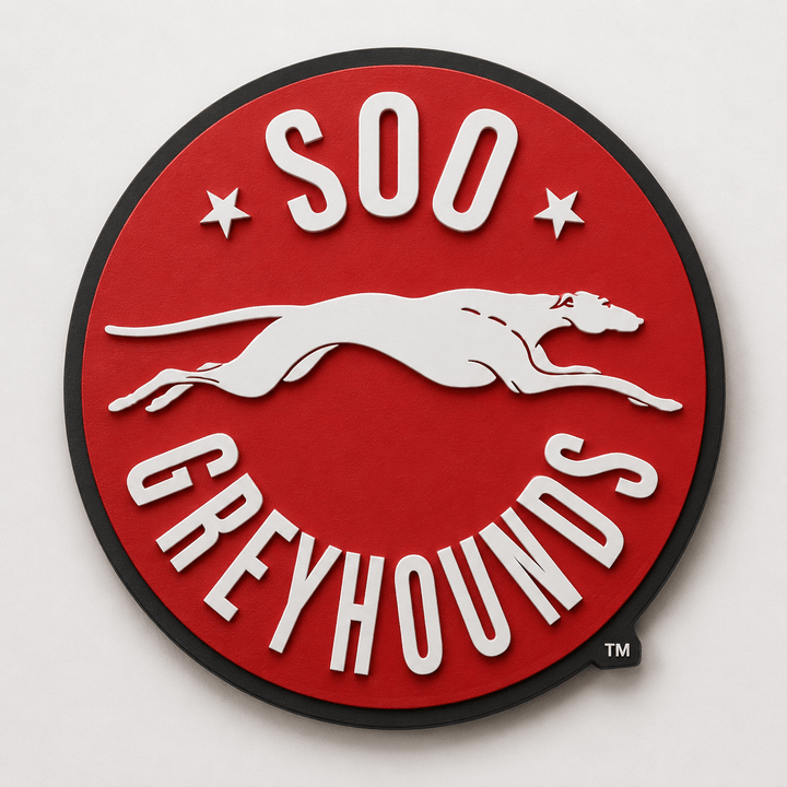 Sault Ste. Marie Greyhounds 3D Wall Plaque - Sign Guy