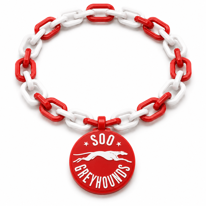 Sault Ste. Marie Greyhounds Classic Hype Chain - Sign Guy