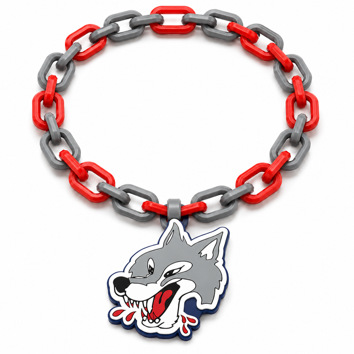 Sudbury Wolves Classic Hype Chain by Sign Guy
