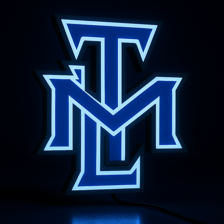 Illuminated Toronto Maple Leafs LED Sign