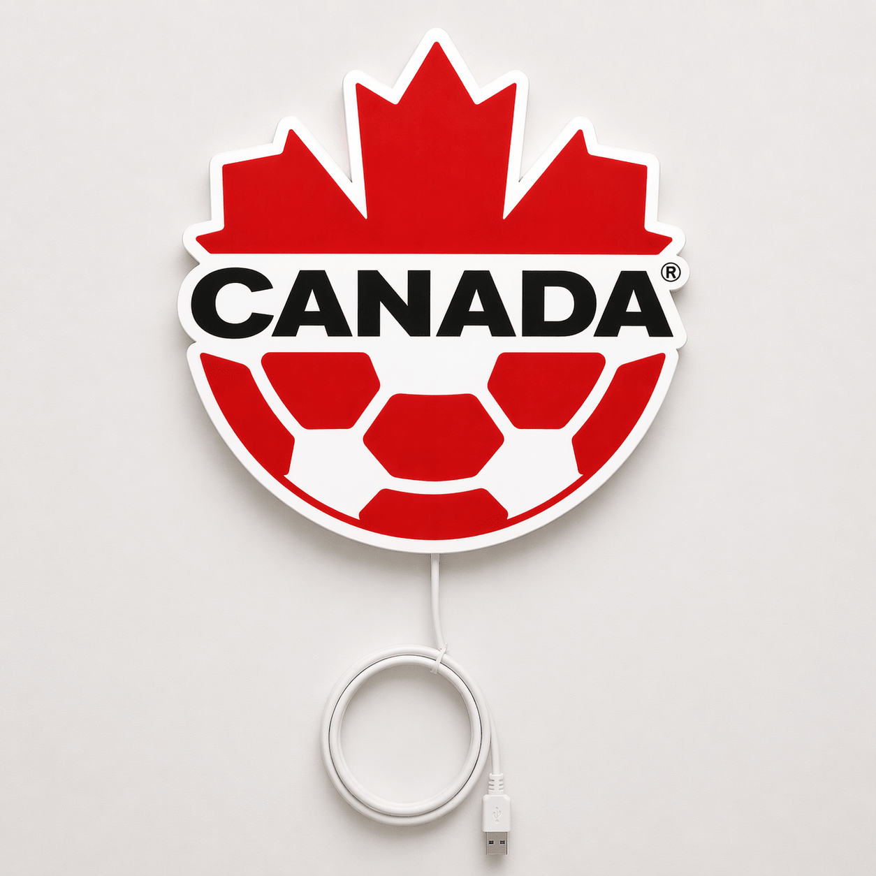 Team Canada Soccer LED Bar Light | 2026 World Cup Edition - Sign Guy