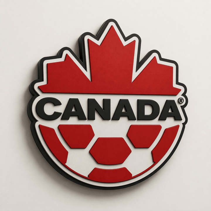 Team Canada Soccer 3D Wall Plaque | 2026 World Cup Edition - Sign Guy