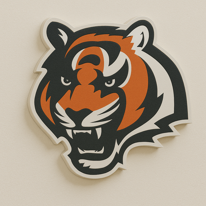 Cincinnati Bengals 3D Plaque