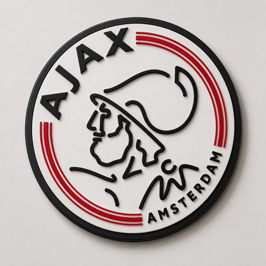 Ajax Amsterdam 3D Wall Plaque