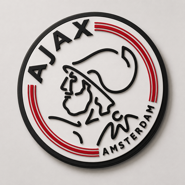 Ajax Amsterdam 3D Wall Plaque - Sign Guy