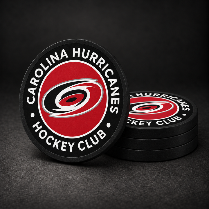 Carolina Hurricanes Drink Coasters – four-pack