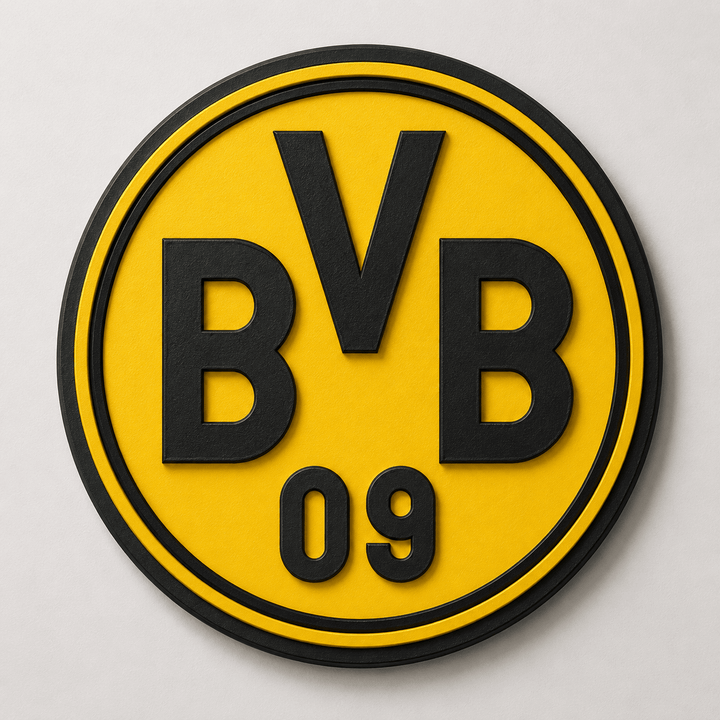 Borussia Dortmund 3D Wall Plaque - Sign Guy