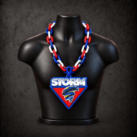 Guelph Storm 91-97 Classic Hype Chain — royal blue / red / white alternating links