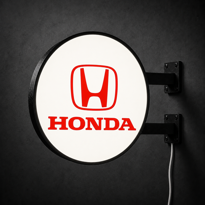 Honda LED sign — right view
