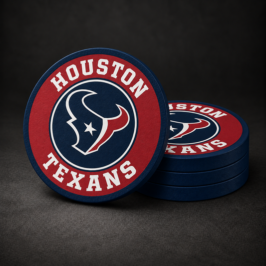 Houston Texans Drink Coasters – four-pack