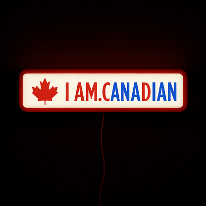 I AM CANADIAN LED Bar Light