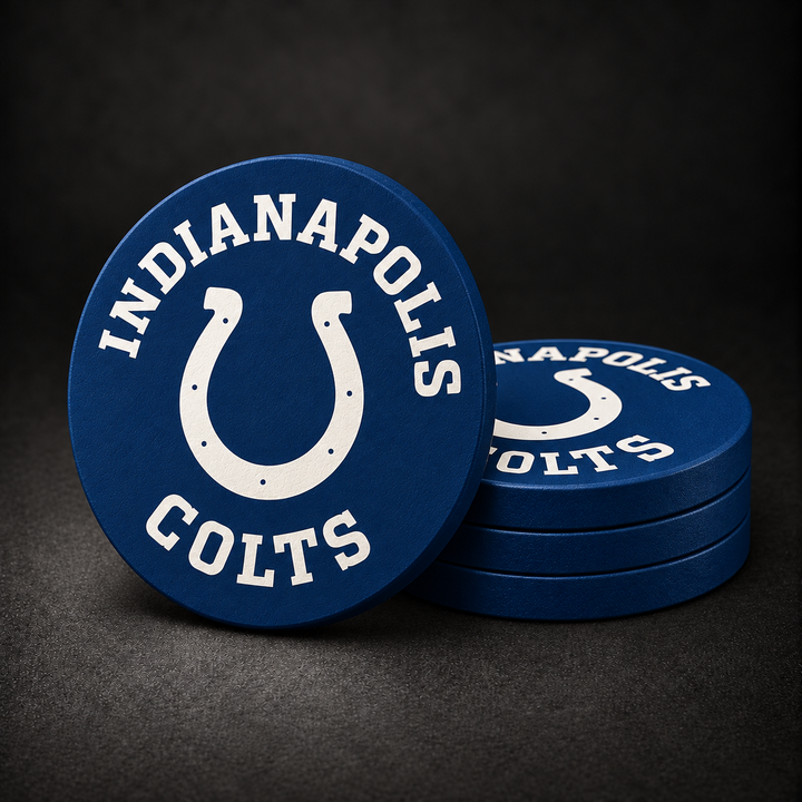 Indianapolis Colts Drink Coasters – four-pack
