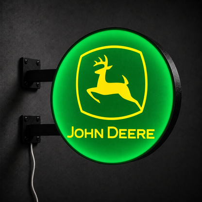 John Deere LED sign — right view