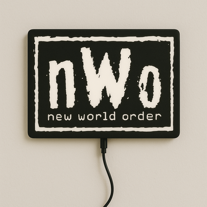nWo New World Order LED Sign