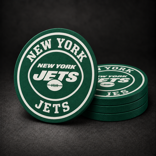 New York Jets Drink Coasters – four-pack