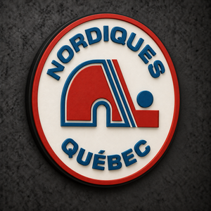 Quebec Nordiques 3D Plaque