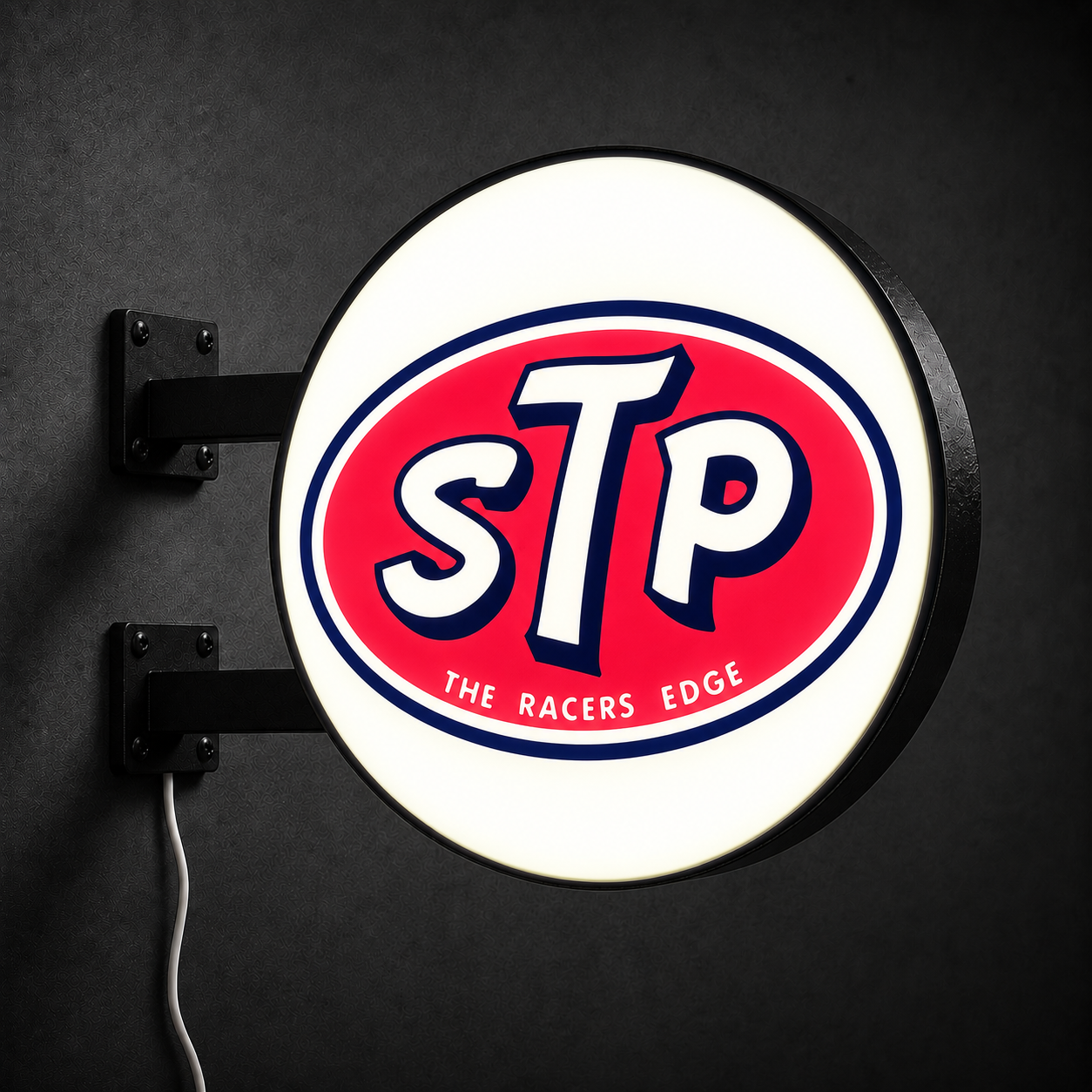 STP LED sign — right view